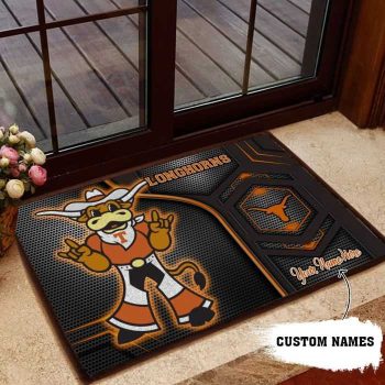 Texas Longhorns 3D Doormats NCAA Custom Name Doormat DM1135