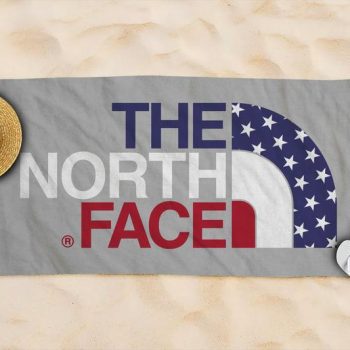 The North Face Beach Towel Luxury Brand Hot Trending Summer 2023 BT00349