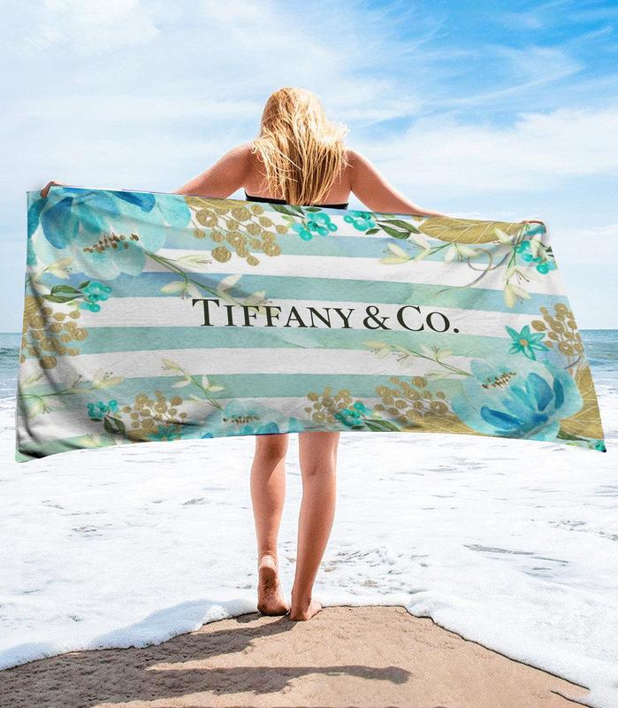 Tiffany-And-Co-Beach-Towel-Luxury-Brand-Hot-Trending-Summer-2023-BT00342 Tiffany And Co Beach Towel Luxury Brand Hot Trending Summer 2023 BT00342