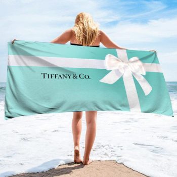 Tiffany And Co Beach Towel Luxury Brand Hot Trending Summer 2023 BT00343