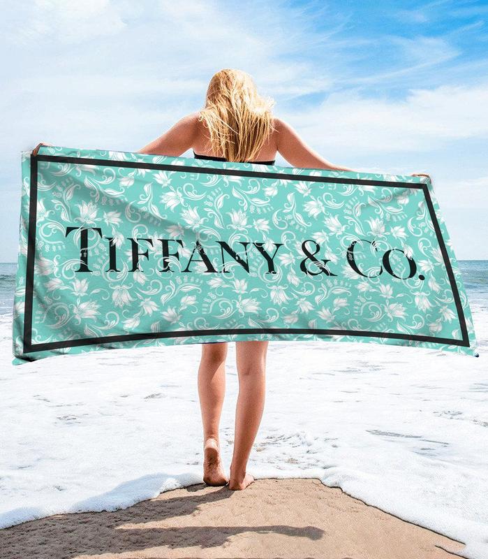 Tiffany-Co.-Beach-Towel-Luxury-Brand-Hot-Trending-Summer-2023-BT00346 Tiffany & Co. Beach Towel Luxury Brand Hot Trending Summer 2023 BT00346