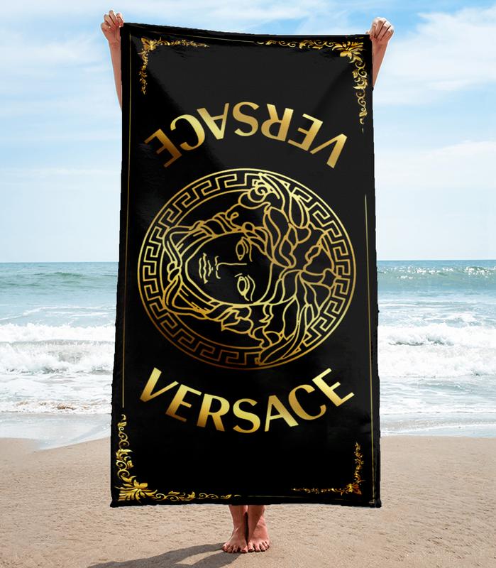 Versace-Beach-Towel-Luxury-Brand-Hot-Trending-Summer-2023-BT00310 Versace Beach Towel Luxury Brand Hot Trending Summer 2023 BT00310