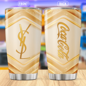 Yves Saint Laurent Coca Cola Stainless Steel Tumbler 20oz