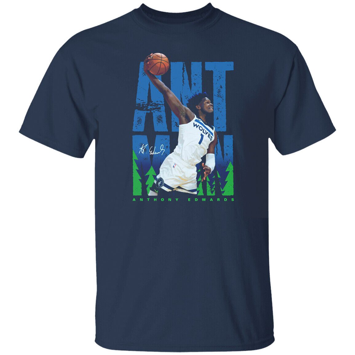 Anthony-Edwards-Minnesota-Timberwolves-Unisex-T-Shirt-Gift-For-Fan Anthony Edwards Minnesota Timberwolves Unisex T-Shirt Gift For Fan
