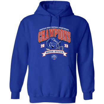 Boise University Mountain West Football Conference Champions Unisex Pullover Hoodie