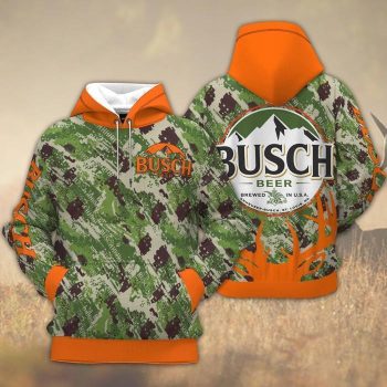 Busch Beer Unisex 3D Pullover Hoodie IHT2010