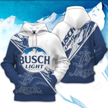 Busch Light Brewed In U.S.A Unisex 3D Pullover Hoodie IHT2086