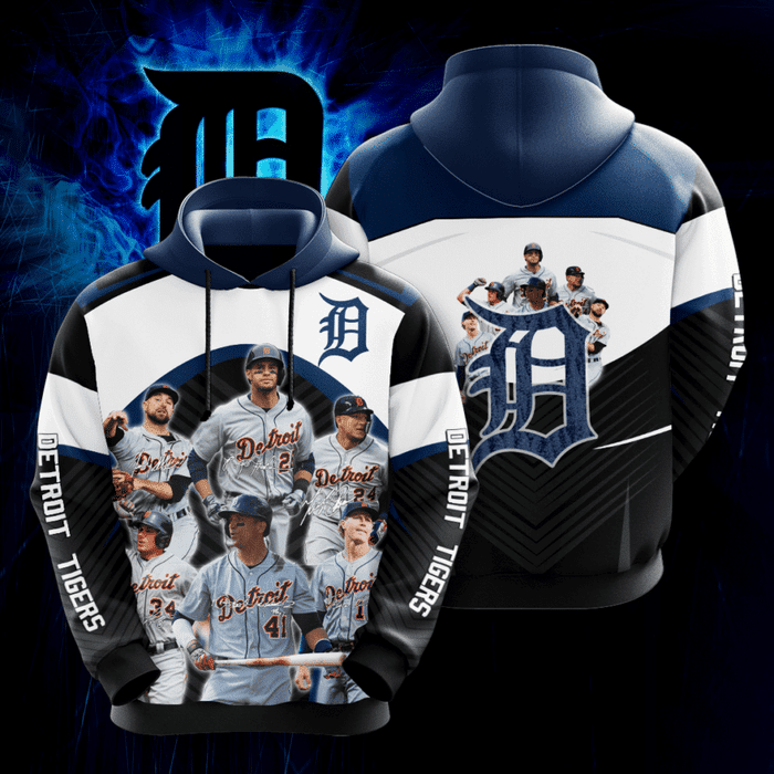 Detroit-Tigers-Legends-3D-Unisex-Pullover-Hoodie-Black-Navy-IHT2688 Detroit Tigers Legends 3D Unisex Pullover Hoodie - Black Navy IHT2688