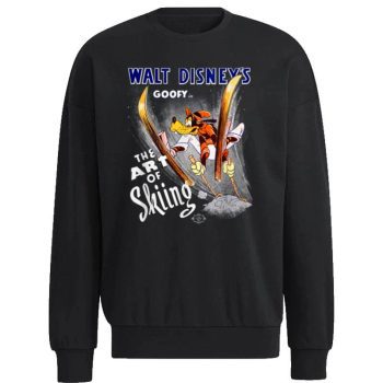 Disney Goofy In’the Art Of Skiing Classic Unisex Sweatshirt
