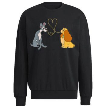 Disney Lady And The Tramp Bella n'tte Unisex Sweatshirt