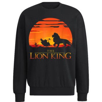 Disney Lion King Classic Sunset Walk Unisex Sweatshirt