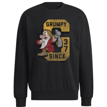 Disney Snow White & The Seven Dwarfs Grumpy Collegiate Unisex Sweatshirt