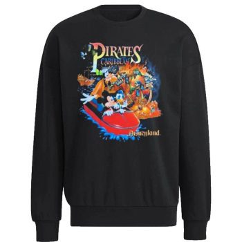 Disneyland Mickey And Friends Pirates Of The Caribbean Vintage Unisex Sweatshirt