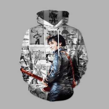 Elvis Presley Unisex 3D Pullover Hoodie IHT1940