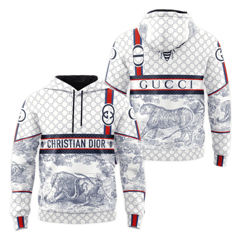 Gucci-Dior-Unisex-Pullover-3D-Hoodie-Luxury-Brand-Gifts-2023-24-IHT3141 Gucci Dior Unisex Pullover 3D Hoodie Luxury Brand Gifts 2023-24 IHT3141