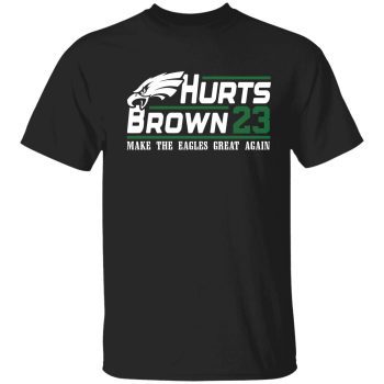 Jalen Hurts Aj Brown 2023 Shirt Philadelphia Eagles Campaign Unisex T-Shirt Philly