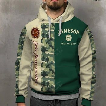Jameson Irish Whiskey Unisex 3D Pullover Hoodie IHT2560