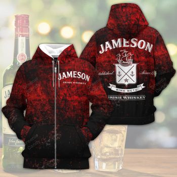 Jameson Sine Metu Irish Whiskey Unisex 3D Pullover Hoodie IHT1916