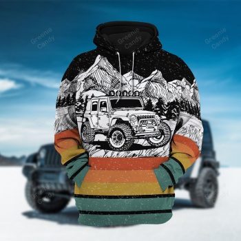 Jeep Traveling Unisex 3D Pullover Hoodie IHT1960