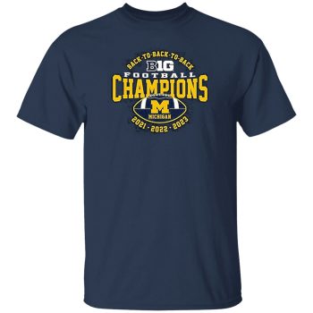 Michigan Big Ten Football Champions 2023 Fans Unisex T-Shirt