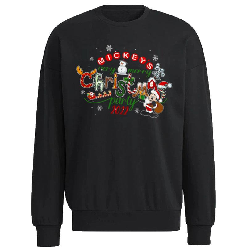 Mickeys-Very-Merry-Christmas-Party-2022-Unisex-Sweatshirt Mickey's Very Merry Christmas Party 2022 Unisex Sweatshirt