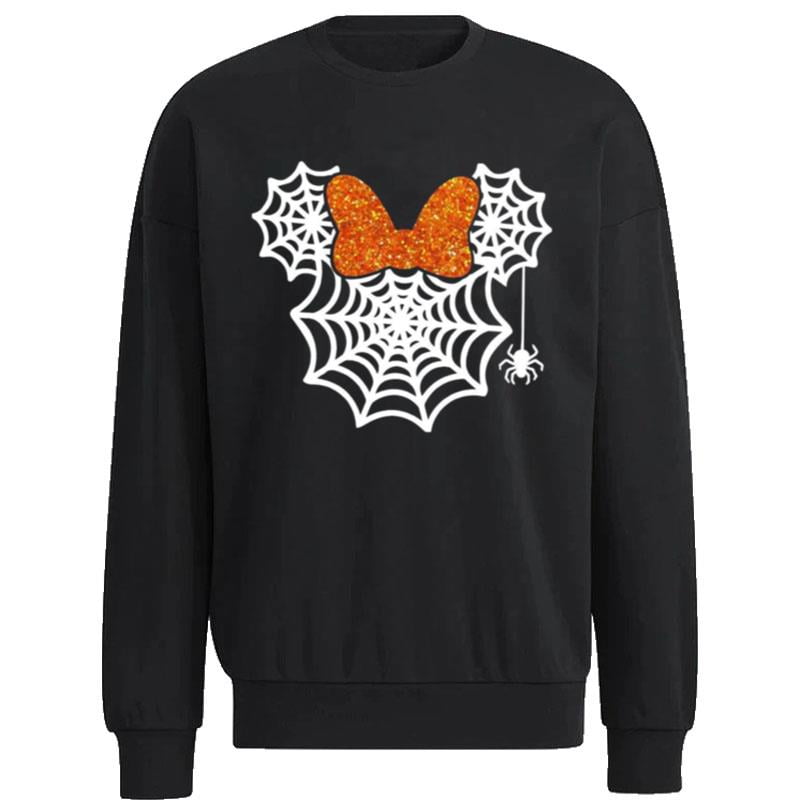 Minnie-Mouse-Spider-Web-Matching-Minnie-Mouse-Trick-Or-Treat-Disney-Halloween-Unisex-Sweatshirt Minnie Mouse Spider Web Matching Minnie Mouse Trick Or Treat Disney Halloween Unisex Sweatshirt