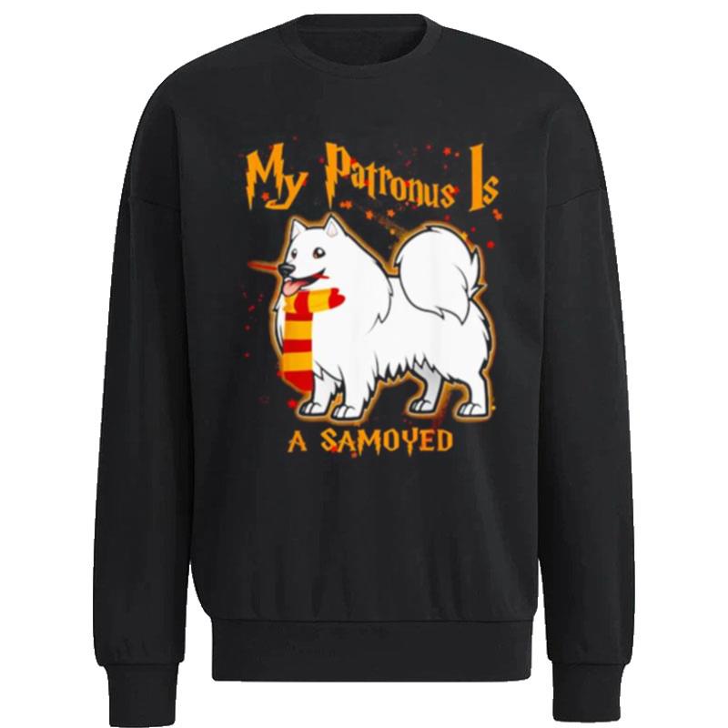 My-Patronus-Is-Samoyed-Dog-Harry-Potter-Unisex-Sweatshirt My Patronus Is Samoyed Dog Harry Potter Unisex Sweatshirt