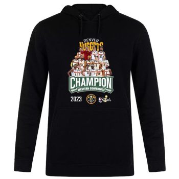 NBA Finals Denver Nuggets Champions Western Conference 2023 Unisex Pullover Hoodie
