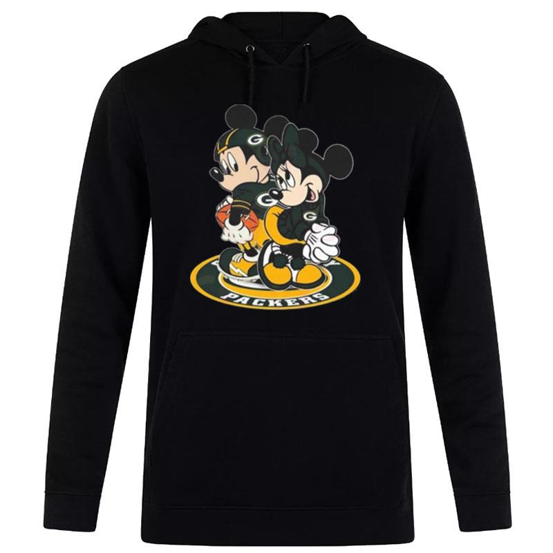 NFL-Green-Bay-Packers-Mickey-Mouse-And-Minnie-Mouse-Unisex-Pullover-Hoodie NFL Green Bay Packers Mickey Mouse And Minnie Mouse Unisex Pullover Hoodie