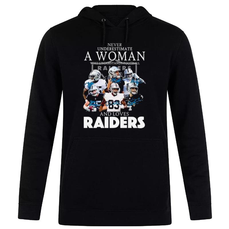 Never-Underestimate-A-Woman-Who-Understands-Football-And-Loves-Oakland-Raiders-Signatures-2022-Unisex-Pullover-Hoodie Never Underestimate A Woman Who Understands Football And Loves Oakland Raiders Signatures 2022 Unisex Pullover Hoodie