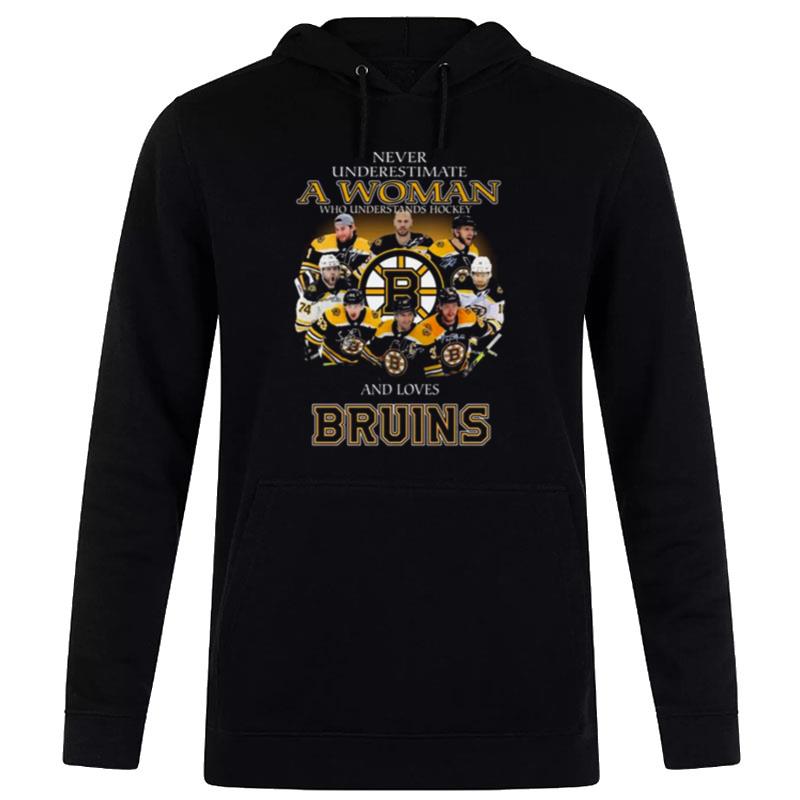 Never-Underestimate-A-Woman-Who-Understands-Hockey-And-Loves-Boston-Bruins-Team-Signatures-Unisex-Pullover-Hoodie Never Underestimate A Woman Who Understands Hockey And Loves Boston Bruins Team Signatures Unisex Pullover Hoodie