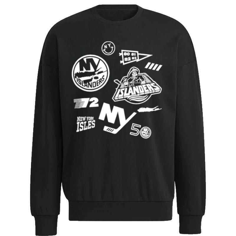 New-York-Islanders-50Th-Anniversary-Unisex-Sweatshirt New York Islanders 50Th Anniversary Unisex Sweatshirt
