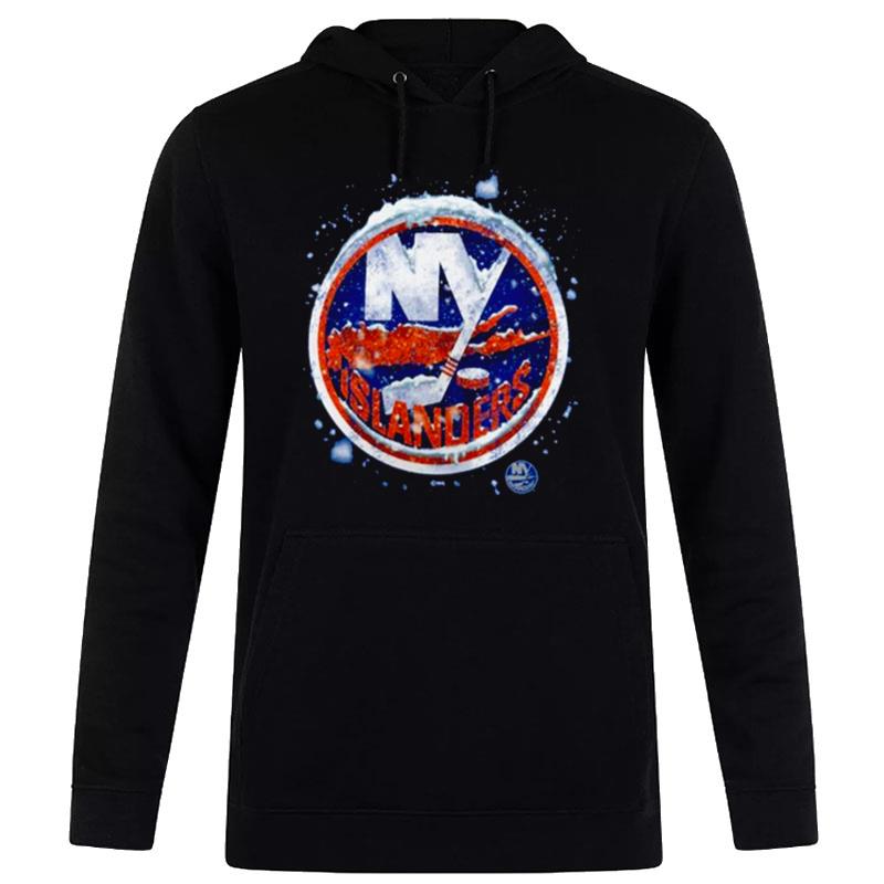 New-York-Islanders-Snow-Logo-2022-Unisex-Pullover-Hoodie New York Islanders Snow Logo 2022 Unisex Pullover Hoodie