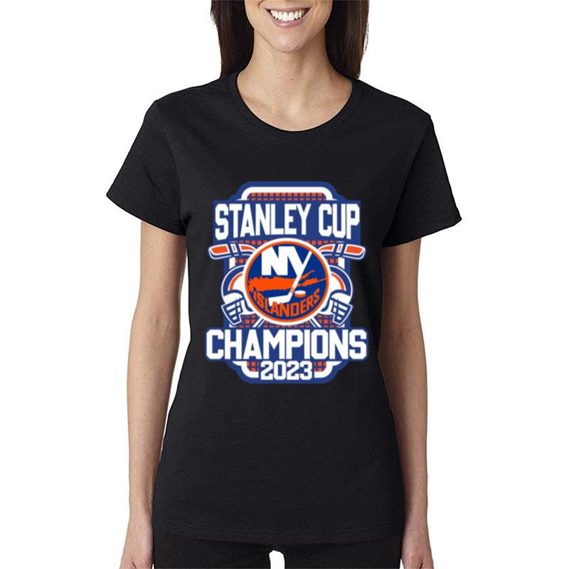 New-York-Islanders-Stanley-Cup-Champions-2023-Women-Lady-T-Shirt New York Islanders Stanley Cup Champions 2023 Women Lady T-Shirt