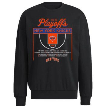 New York Knicks Stadium Essentials Unisex 2023 nba Playoffs Roster Unisex Sweatshirt
