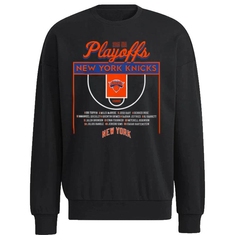 New-York-Knicks-Stadium-Essentials-Unisex-2023-nba-Playoffs-Roster-Unisex-Sweatshirt New York Knicks Stadium Essentials Unisex 2023 nba Playoffs Roster Unisex Sweatshirt