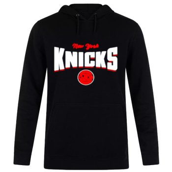 New York Knicks Word Arch Graphic Unisex Pullover Hoodie