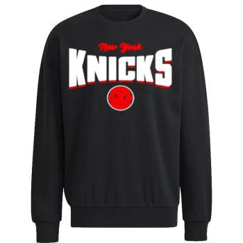 New York Knicks Word Arch Graphic Unisex Sweatshirt