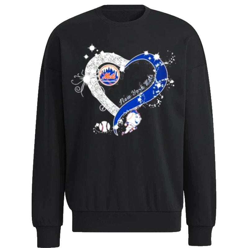 New-York-Mets-Baseball-Glitter-Heart-2023-Unisex-Sweatshirt New York Mets Baseball Glitter Heart 2023 Unisex Sweatshirt