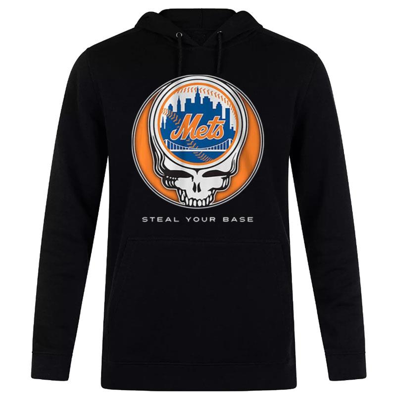 New-York-Mets-Grateful-Dead-Steal-Your-Base-Unisex-Pullover-Hoodie New York Mets Grateful Dead Steal Your Base Unisex Pullover Hoodie