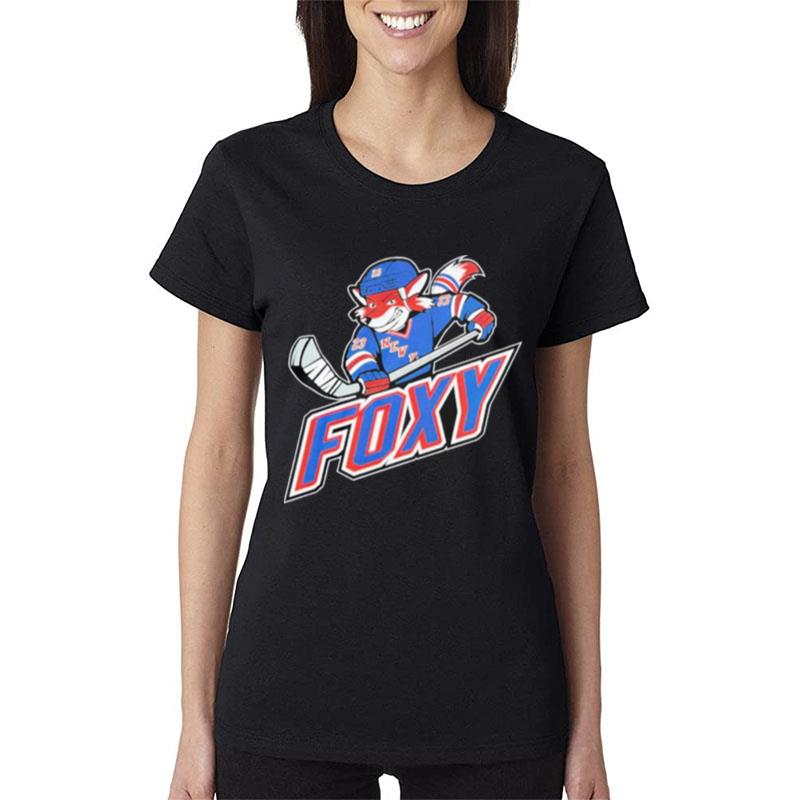 New-York-Rangers-Adam-Fox-Foxy-Women-Lady-T-Shirt New York Rangers Adam Fox Foxy Women Lady T-Shirt