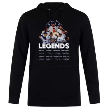 New York Yankees Legends 2023 Signatures Unisex Pullover Hoodie