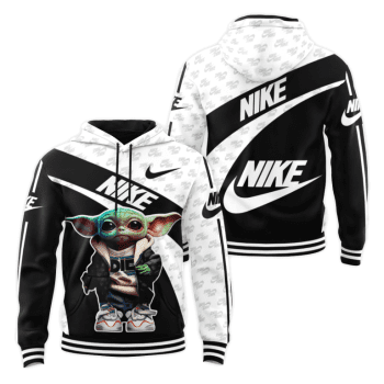 Nike Baby Yoda Unisex Pullover 3D Hoodie Luxury Brand Gifts 2023-24 IHT2885