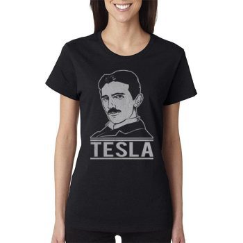 Nikola Tesla Vintage T Women Lady T-Shirt