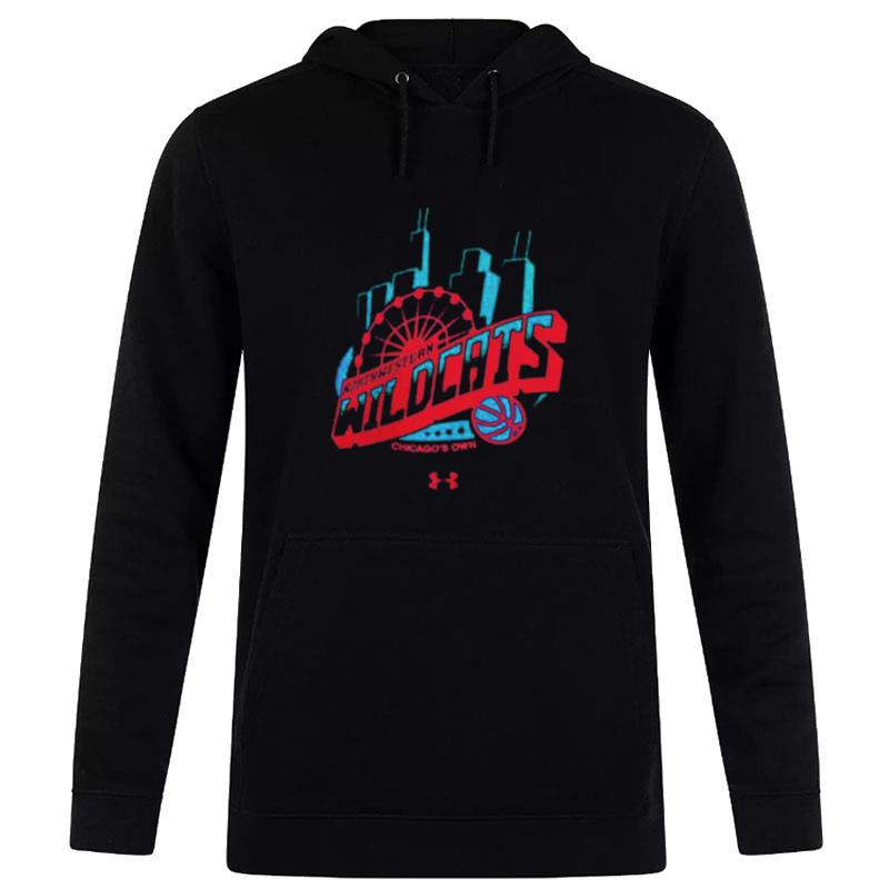 Northwestern-Wildcats-Under-Armour-Chicago-Cityscape-Champion-Keough-Naughton-Unisex-Pullover-Hoodie Northwestern Wildcats Under Armour Chicago Cityscape Champion Keough Naughton Unisex Pullover Hoodie