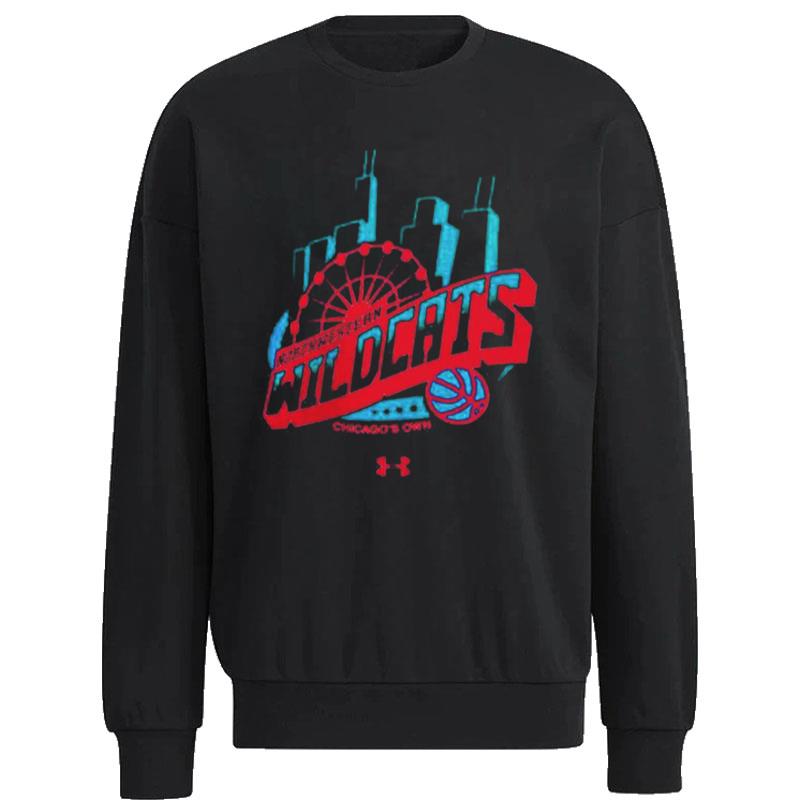 Northwestern-Wildcats-Under-Armour-Chicago-Cityscape-Champion-Keough-Naughton-Unisex-Sweatshirt Northwestern Wildcats Under Armour Chicago Cityscape Champion Keough Naughton Unisex Sweatshirt
