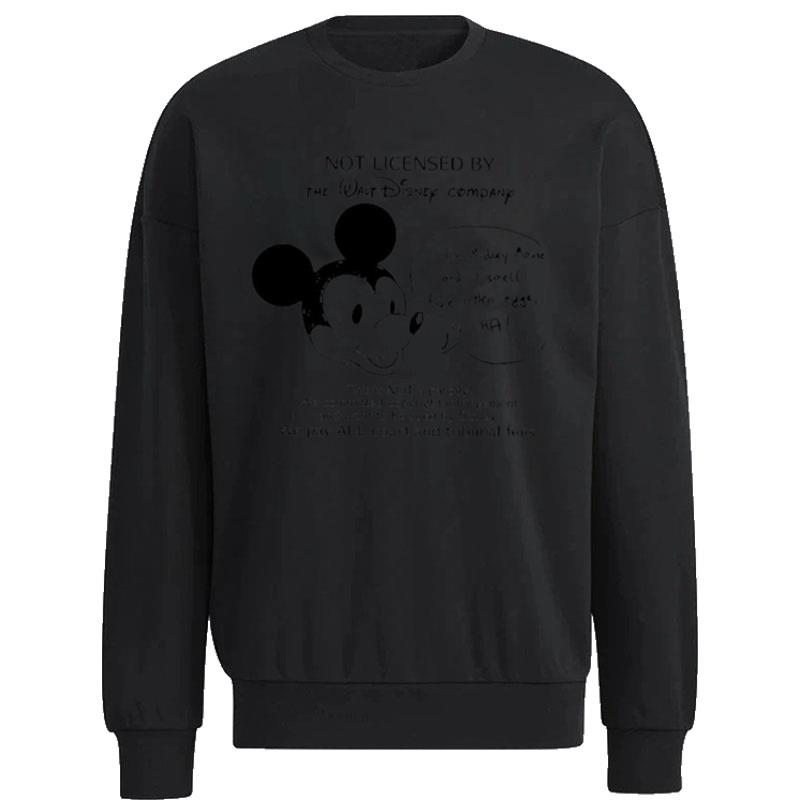Not-Licensed-By-The-Walt-Disney-Company-Unisex-Sweatshirt Not Licensed By The Walt Disney Company Unisex Sweatshirt