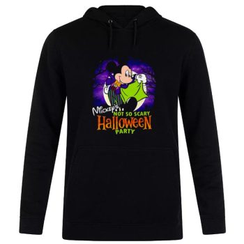 Not So Scary Mickey Mickey Mouse Halloween Unisex Pullover Hoodie