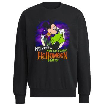 Not So Scary Mickey Mickey Mouse Halloween Unisex Sweatshirt