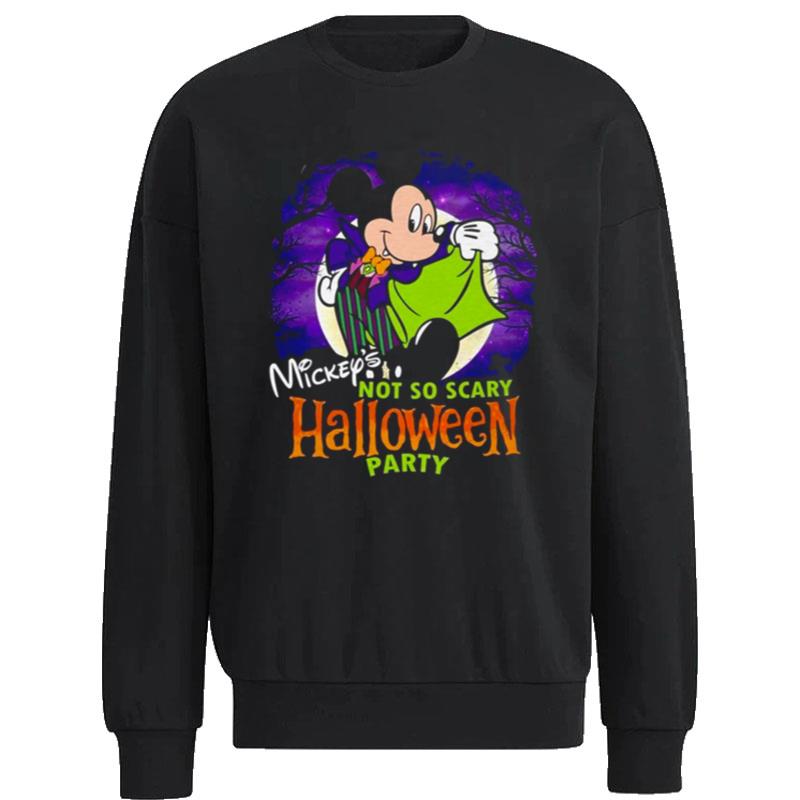 Not-So-Scary-Mickey-Mickey-Mouse-Halloween-Unisex-Sweatshirt Not So Scary Mickey Mickey Mouse Halloween Unisex Sweatshirt